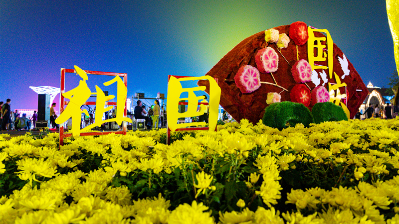啤酒城、北茶商街“雙節(jié)”活動(dòng)活躍節(jié)日經(jīng)濟(jì)(圖1)